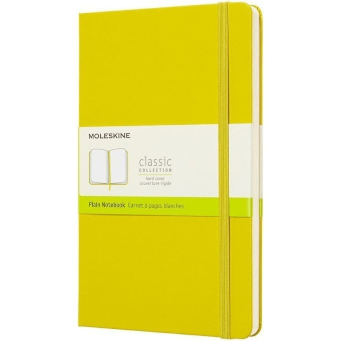 Блокнот MOLESKINE Classic Large, линейка, жёлтый QP060M18