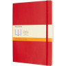Блокнот MOLESKINE Classic Soft Large, нелинованный, красный QP618F2
