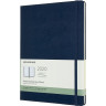Еженедельник MOLESKINE Academic Weekly XL, синий сапфир DHB2018WN4